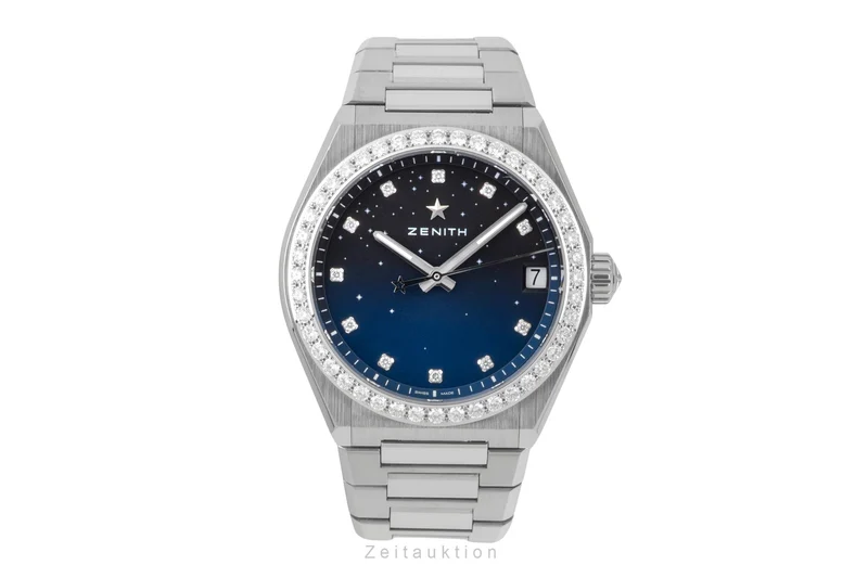 Zenith Defy steel automatic women's watch 16.9200.670/01.MI001 LP: 13500EUR [2601067]