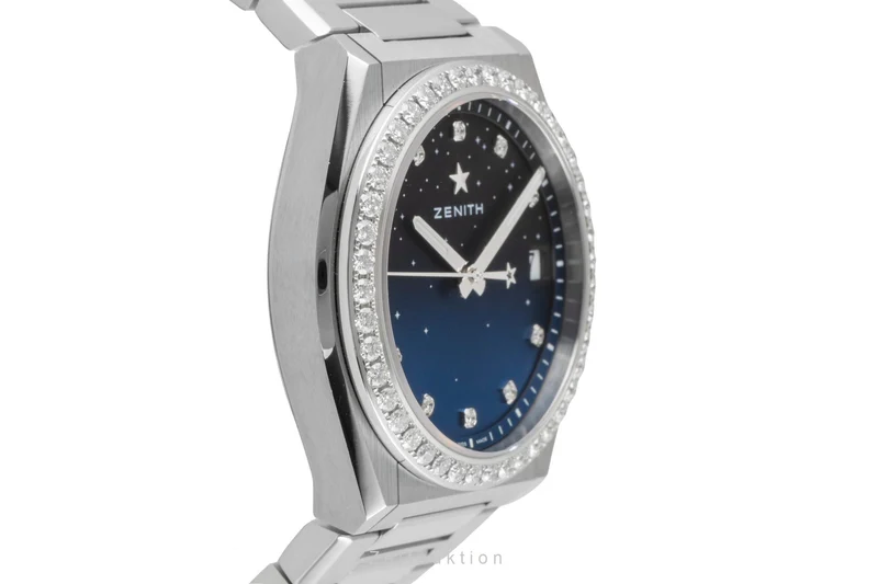 Zenith Defy steel automatic women's watch 16.9200.670/01.MI001 LP: 13500EUR [2601067]
