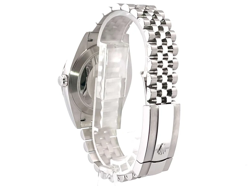 Rolex Datejust 41 Edelstahl Weißgold 126334 Rhodium Diamant Jubile-Band 2021
