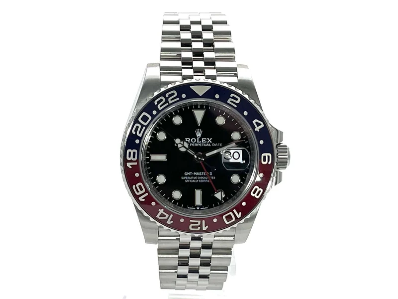 Rolex GMT Master II Edelstahl 126710BLRO aus 2019 ungetragen