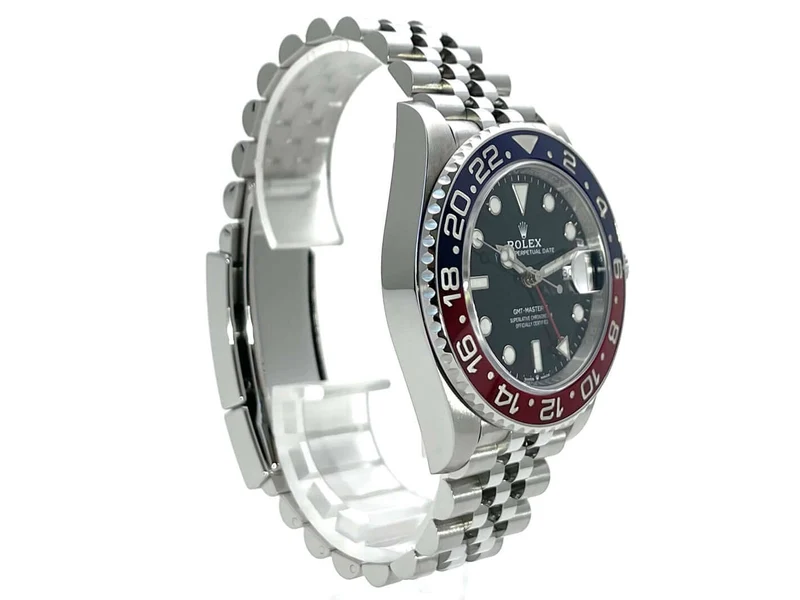Rolex GMT Master II Edelstahl 126710BLRO aus 2019 ungetragen