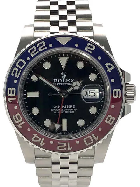 Rolex GMT Master II Edelstahl 126710BLRO ungetragen aus 12-2019