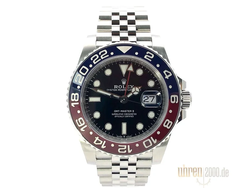 Rolex GMT Master II Edelstahl 126710BLRO aus 12 2019 ungetragen LC100
