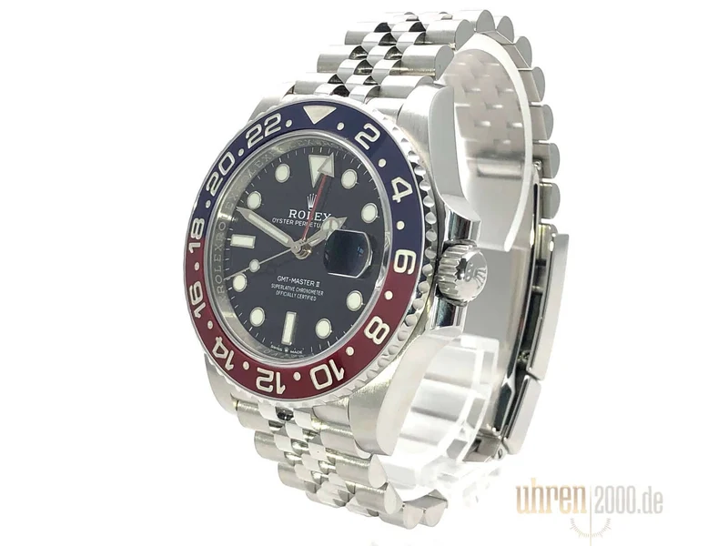 Rolex GMT Master II Edelstahl 126710BLRO aus 12 2019 ungetragen LC100