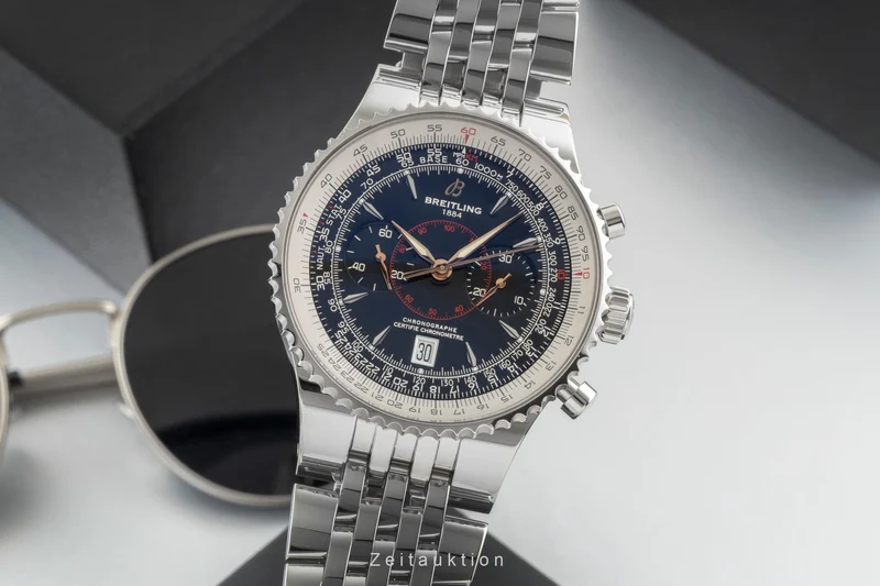 Breitling Montbrillant chronograph steel automatic men's watch A23340 [2600955]