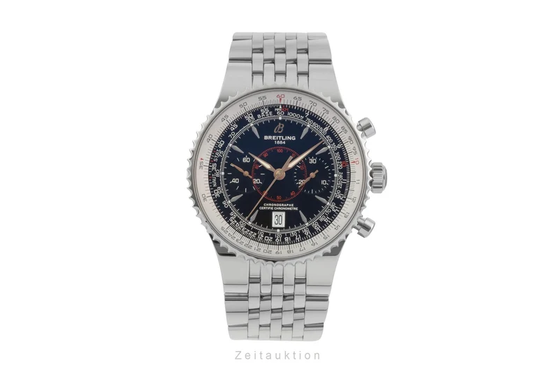 Breitling Montbrillant chronograph steel automatic men's watch A23340 [2600955]