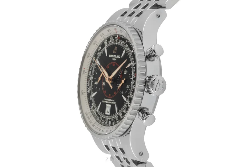 Breitling Montbrillant chronograph steel automatic men's watch A23340 [2600955]
