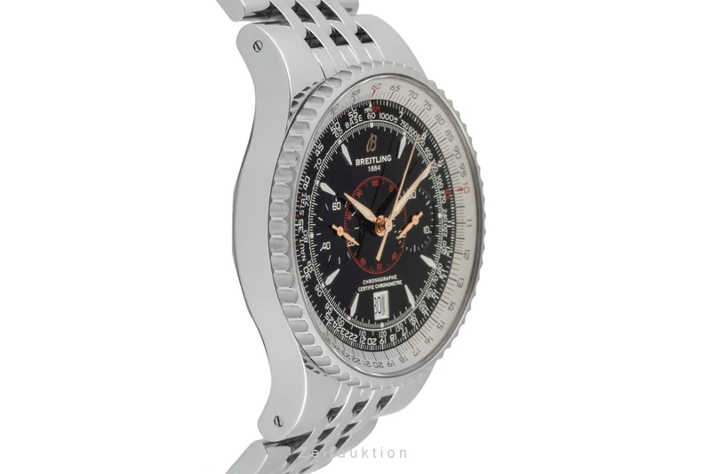 Breitling Montbrillant chronograph steel automatic men's watch A23340 [2600955]