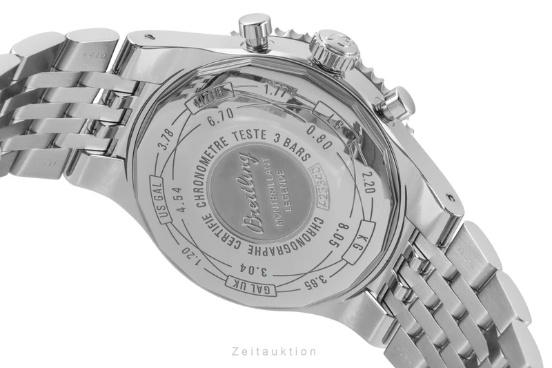 Breitling Montbrillant chronograph steel automatic men's watch A23340 [2600955]