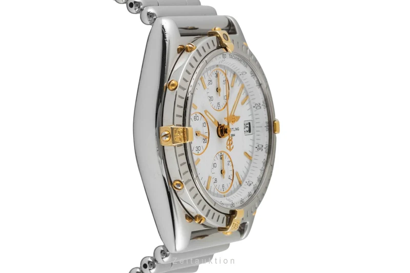 Breitling Chronomat chronograph steel / gold automatic men's watch B13050.1 [2503095]