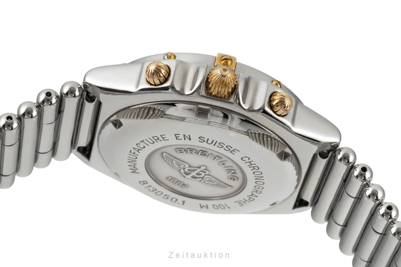 Breitling Chronomat chronograph steel / gold automatic men's watch B13050.1 [2503095]