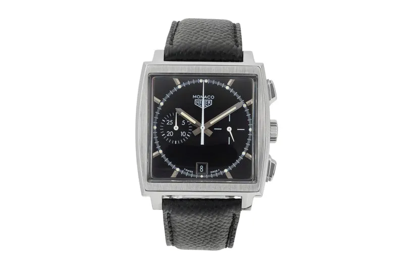 Tag Heuer Monaco chronograph steel automatic men's watch CS2110 Limited [2600927]
