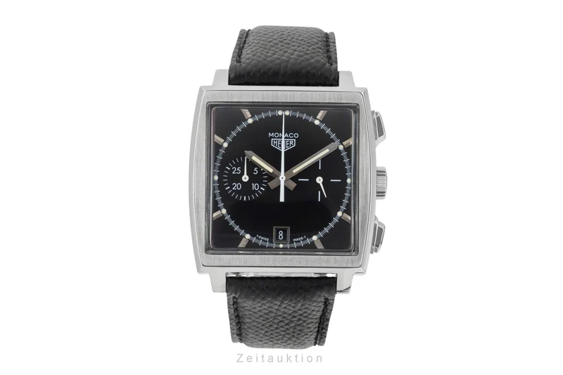 Tag Heuer Monaco chronograph steel automatic men's watch CS2110 Limited [2600927]