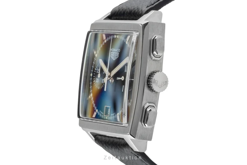 Tag Heuer Monaco chronograph steel automatic men's watch CS2110 Limited [2600927]