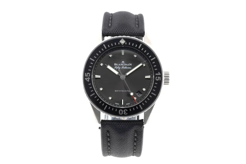 Blancpain Fifty Fathoms steel automatic men's watch 5100B 1110 B52A [2600773]