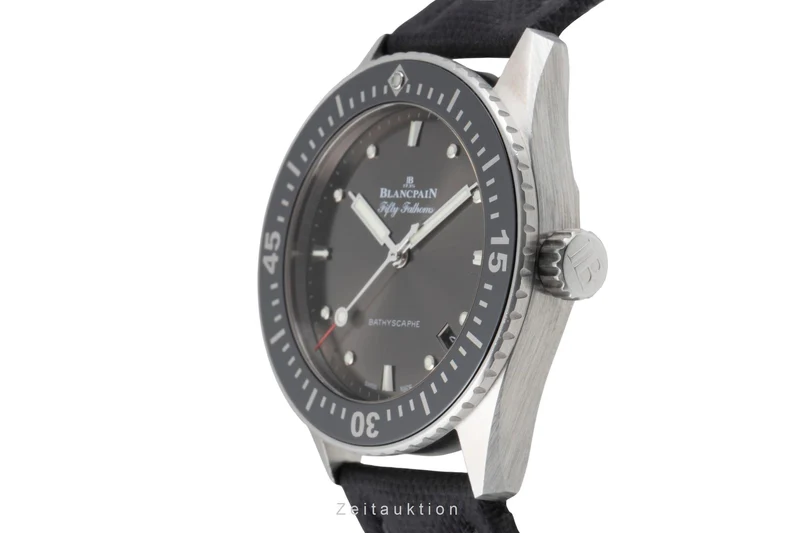Blancpain Fifty Fathoms steel automatic men's watch 5100B 1110 B52A [2600773]