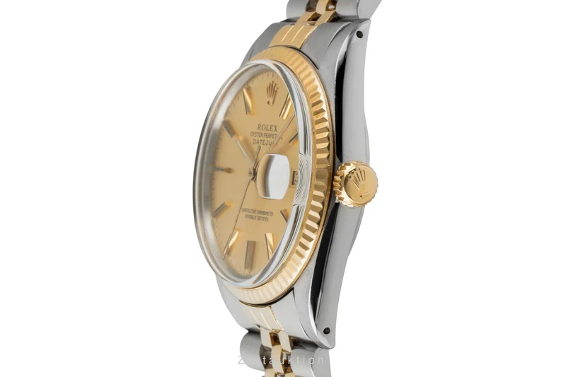 Rolex Datejust steel / gold automatic men's watch 16013 Vintage [2600947]