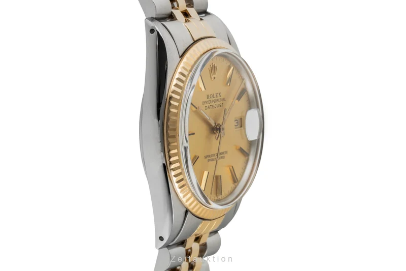 Rolex Datejust steel / gold automatic men's watch 16013 Vintage [2600947]