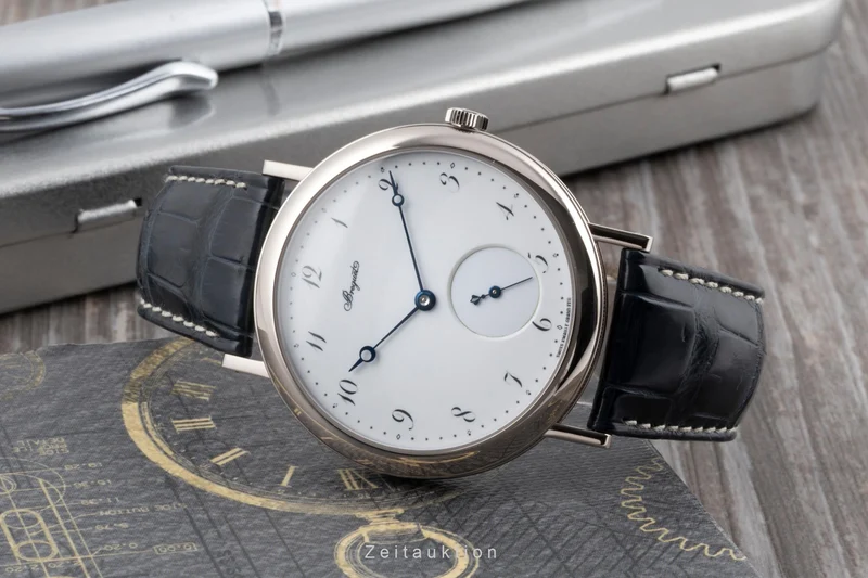 Breguet Classique 18 ct white gold automatic men's watch 5140BB/29/9W6 [2601215]