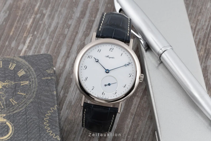 Breguet Classique 18 ct white gold automatic men's watch 5140BB/29/9W6 [2601215]