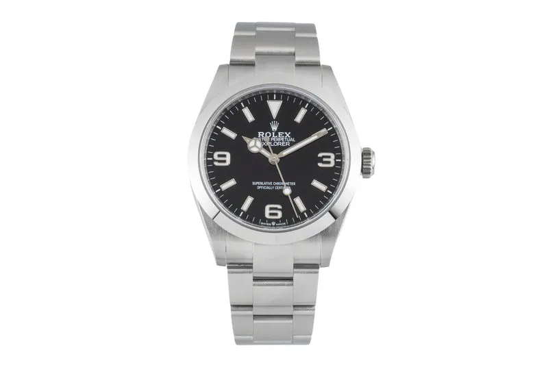 Rolex Explorer steel automatic men's watch 224270 [2601109]