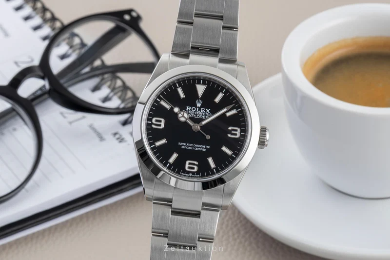 Rolex Explorer steel automatic men's watch 224270 [2601109]
