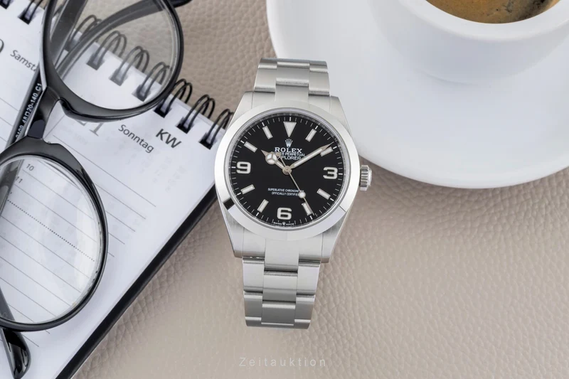 Rolex Explorer steel automatic men's watch 224270 [2601109]