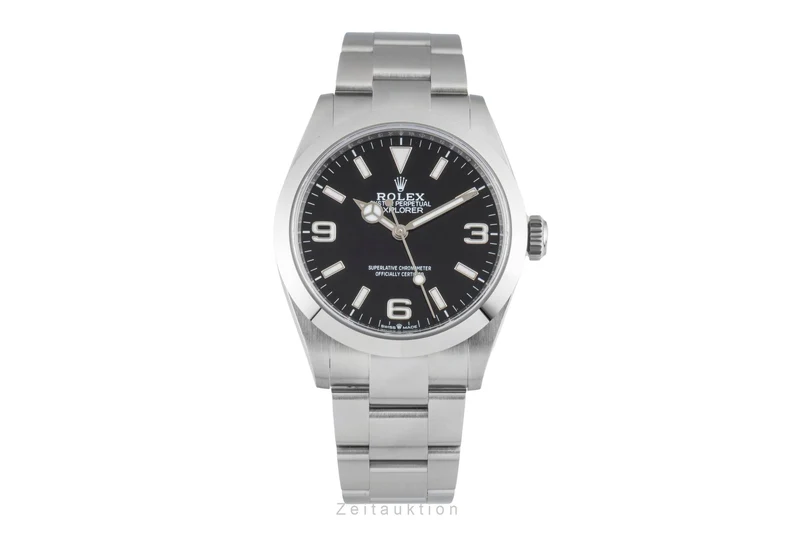 Rolex Explorer steel automatic men's watch 224270 [2601109]