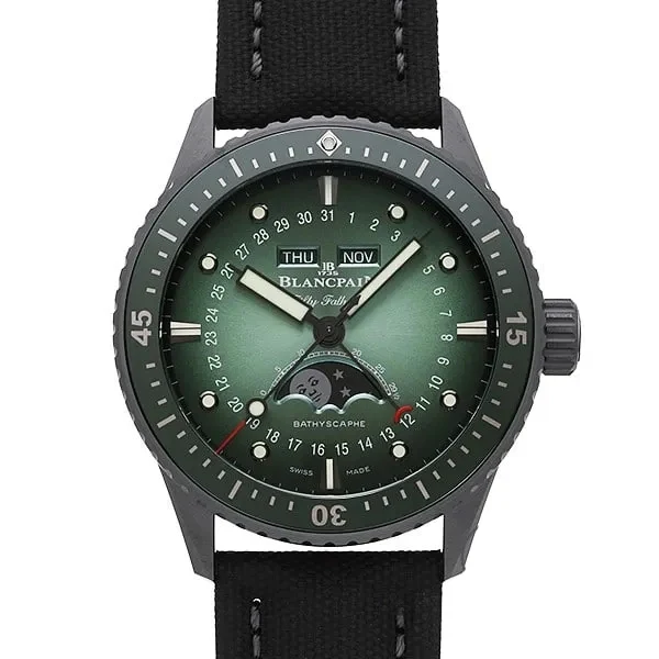 Blancpain Fifty Fathoms Bathyscaphe Quantième Complet Phase de Lune