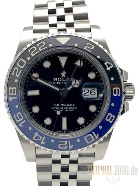 Rolex GMT Master II Edelstahl 126710BLNR aus 2020 LC100
