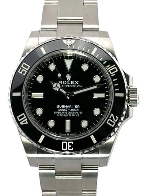 Rolex Submariner 124060 No Date verklebt 2022