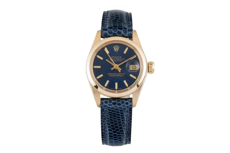 Rolex Lady Datejust 18 ct gold automatic women's watch 6916 Vintage [2600698]