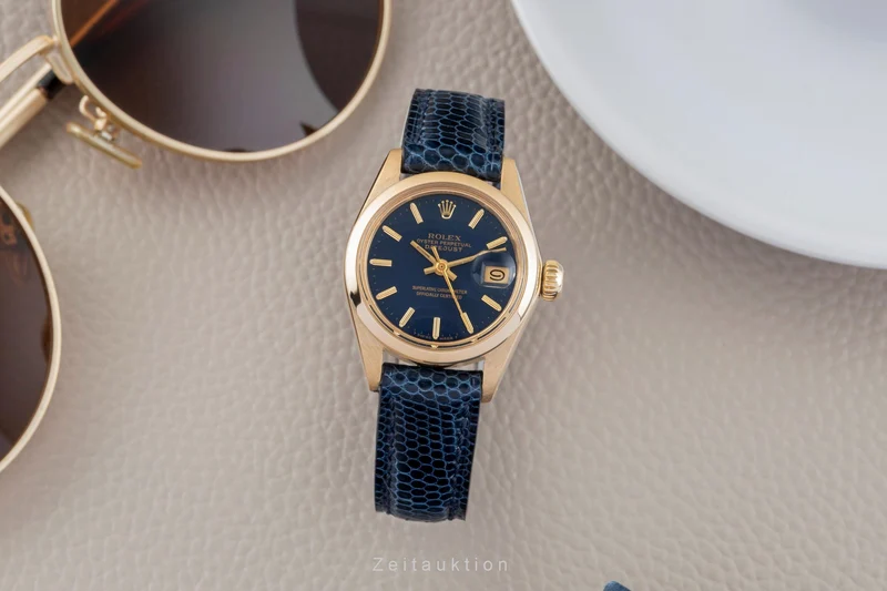Rolex Lady Datejust 18 ct gold automatic women's watch 6916 Vintage [2600698]