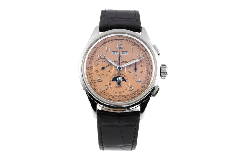 Breitling Premier chronograph steel automatic men's watch AB2510201K1P1 [2601058]
