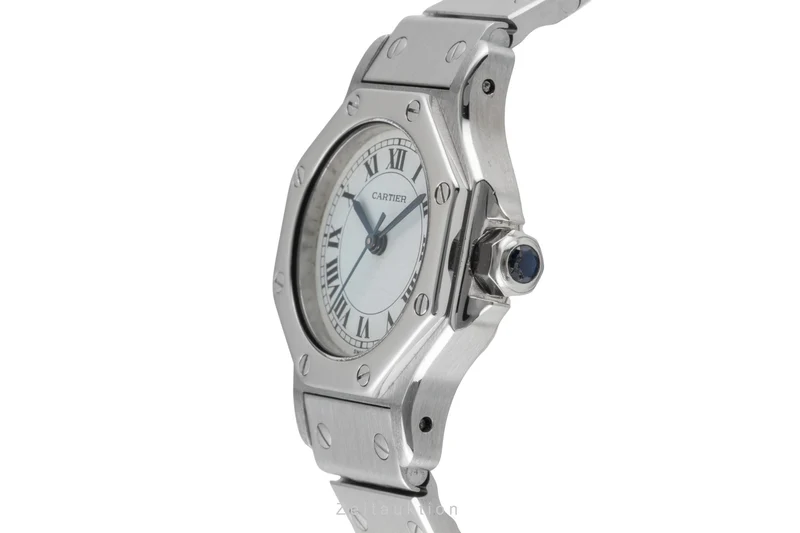 Cartier Santos Ronde steel automatic men's watch 0906 [2506144]