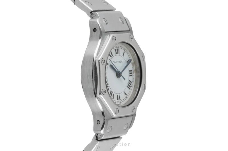 Cartier Santos Ronde steel automatic men's watch 0906 [2506144]