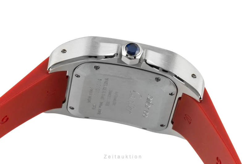 Cartier Santos 100 steel automatic men's watch W20106X8 [2600889]