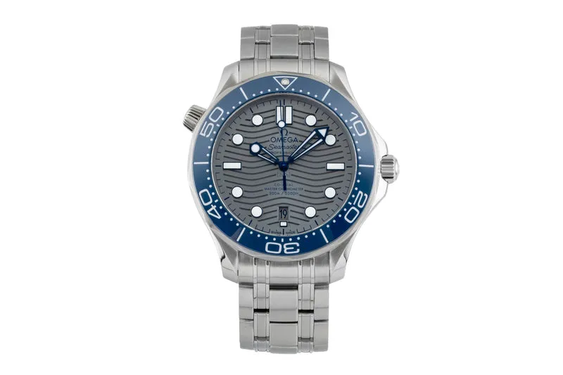 Omega Seamaster chronograph steel automatic men's watch 210.30.42.20.06.001 LP: 6500EUR [2601157]