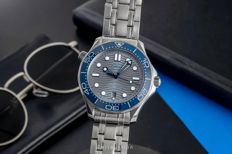 Omega Seamaster chronograph steel automatic men's watch 210.30.42.20.06.001 LP: 6500EUR [2601157]