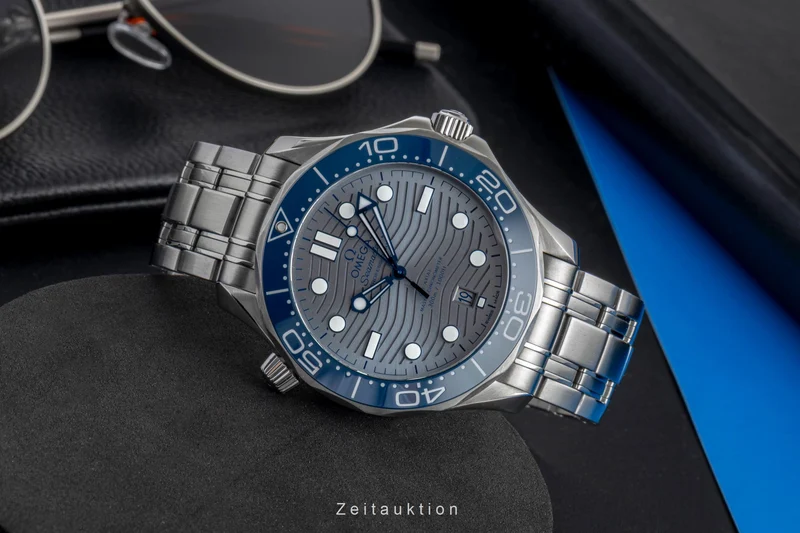 Omega Seamaster chronograph steel automatic men's watch 210.30.42.20.06.001 LP: 6500EUR [2601157]