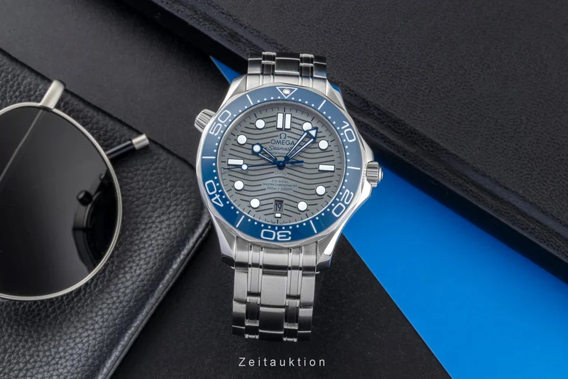 Omega Seamaster chronograph steel automatic men's watch 210.30.42.20.06.001 LP: 6500EUR [2601157]