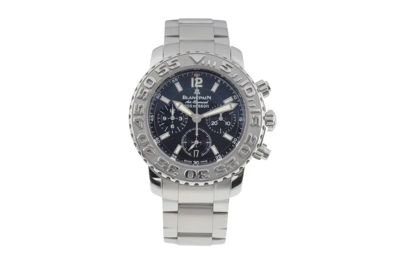 Blancpain Air Command chronograph steel automatic men's watch 2285F-1130 [2600707]