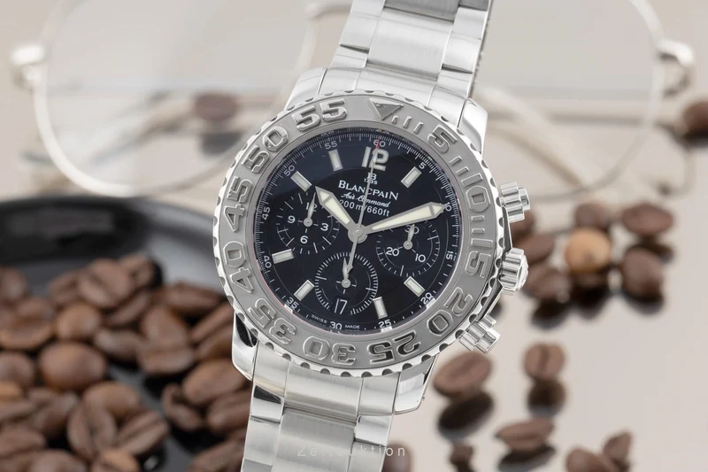 Blancpain Air Command chronograph steel automatic men's watch 2285F-1130 [2600707]
