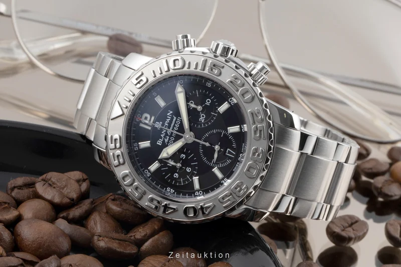 Blancpain Air Command chronograph steel automatic men's watch 2285F-1130 [2600707]