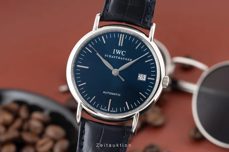IWC Portofino 18 ct white gold automatic men's watch IW356512 LP: 14400EUR [2600783]