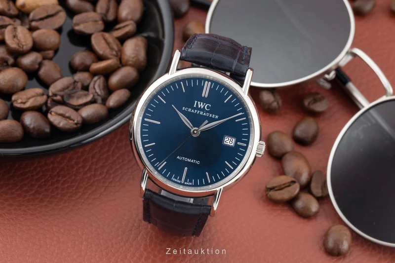 IWC Portofino 18 ct white gold automatic men's watch IW356512 LP: 14400EUR [2600783]