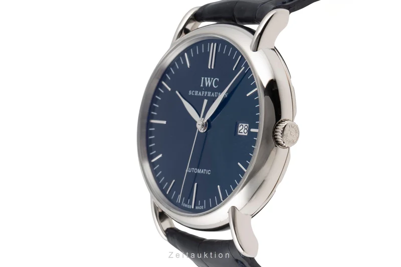 IWC Portofino 18 ct white gold automatic men's watch IW356512 LP: 14400EUR [2600783]