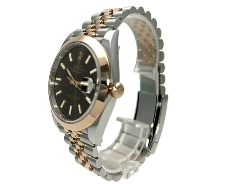 Rolex Datejust 41 Edelstahl Everose-Gold 126301 Choco Jubile-Band