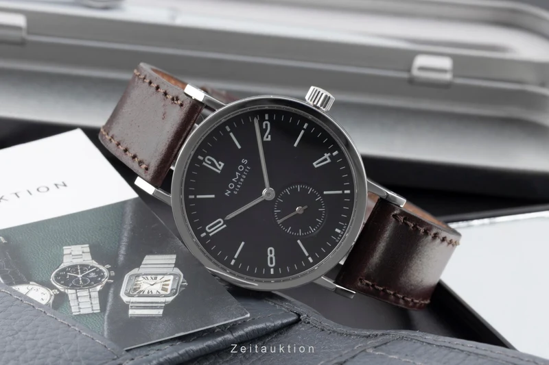 Nomos Tangente Sport steel manual winding men's watch Tangente Glühwürmchen Limited [2601102]