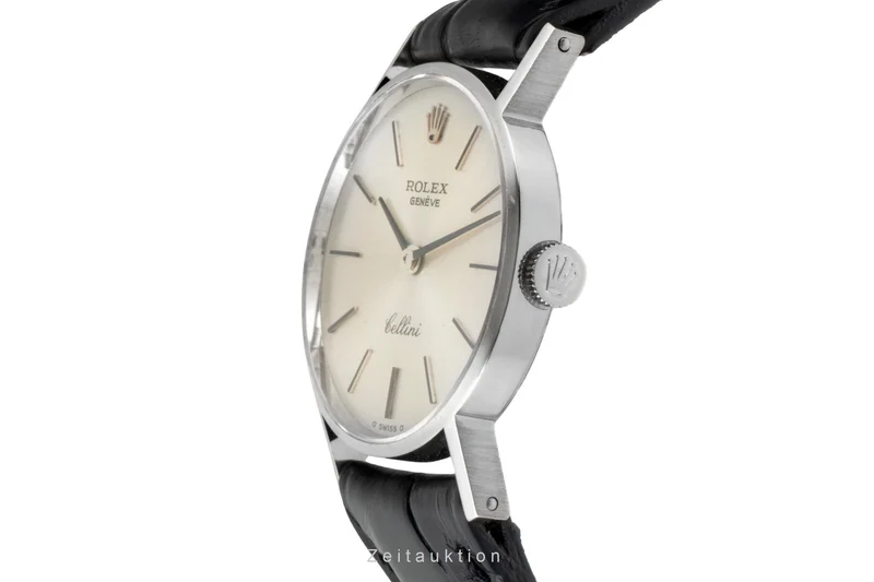 Rolex Cellini 18 ct white gold manual winding women's watch 3810 Vintage [2600776]